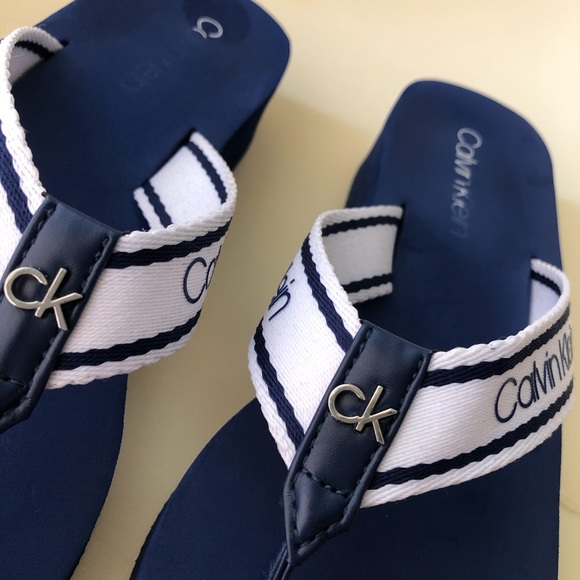 CK Platform Slippers Sz 7 - Picture 4 of 7